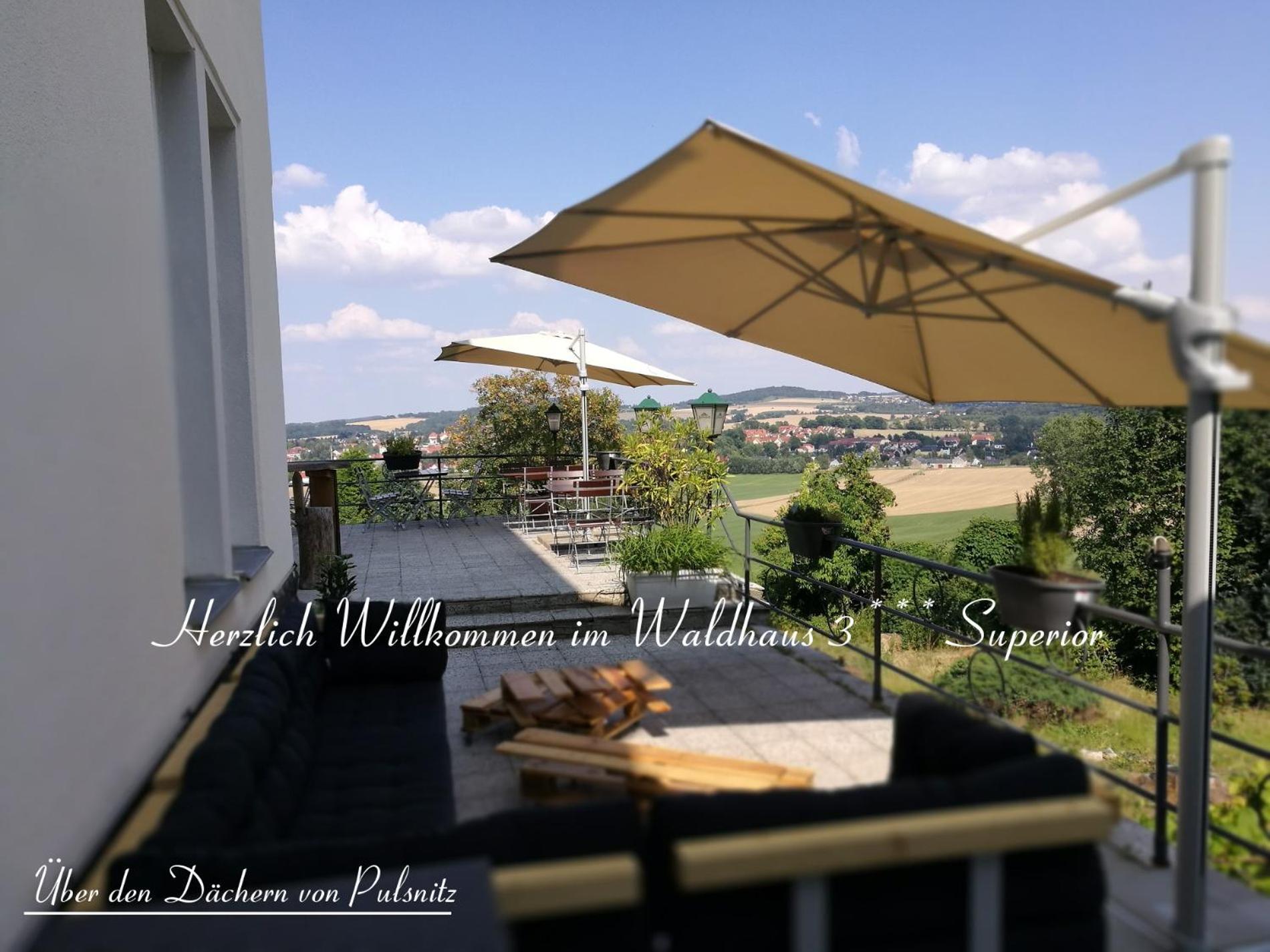 Waldhaus Pulsnitz Hotel Exterior foto